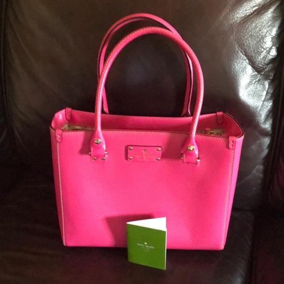 Kate spade pink pocketbook or purse - Picture 2 of 8